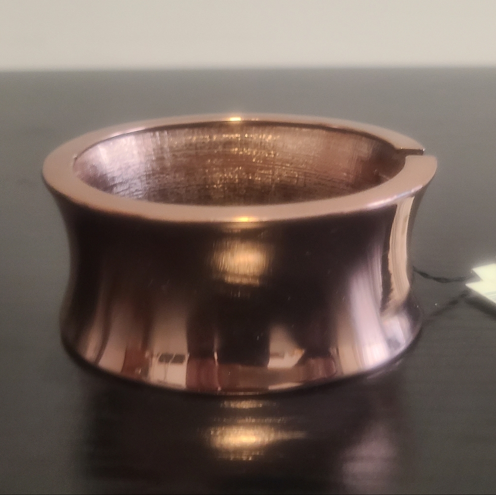 R.J. Graziano Rose Gold Hinged Bracelet